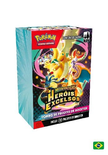 (PT-BR) Combo de Pacotes - Megaevolução 2.5 - Heróis Excelsos