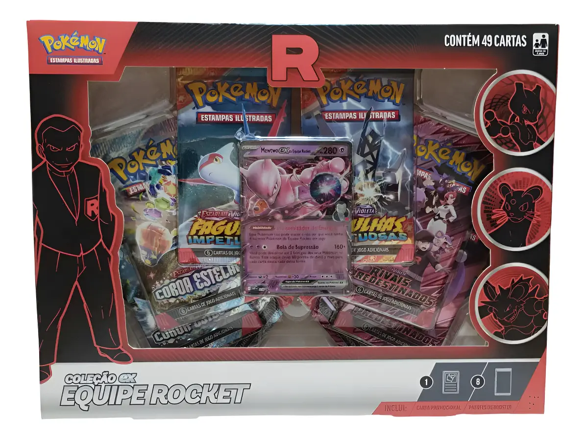 (PT-BR) Box Coleção Ex Equipe Rocket